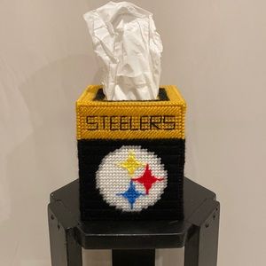 Pittsburgh Steelers NFL Tissue Box Cover